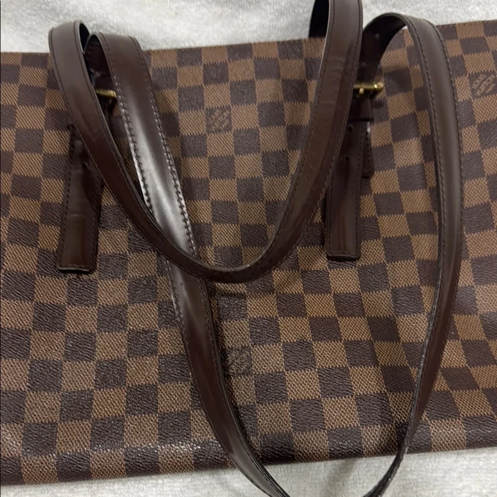 Louis Vuitton Brown Checkered Shoulder Bag - Picture 14 of 14